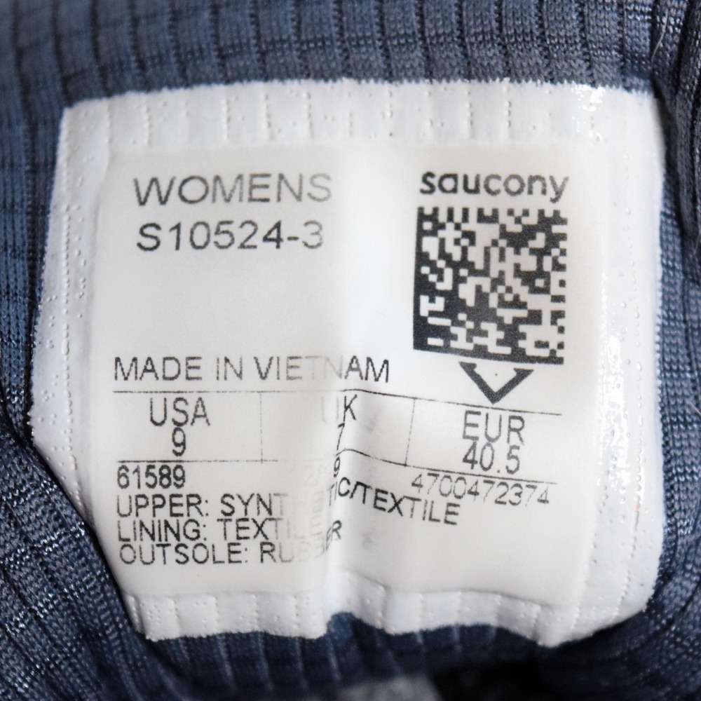 Saucony Excursion TR13 Womens Size 9 Trail Running Shoes Gray Blue S10524-3 - Picture 8 of 11